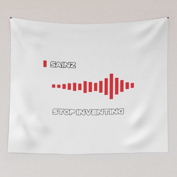 Item preview, Stop inventing Carlos Sainz designed and sold by Dentapaint.