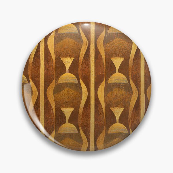 Item preview, Vintage Golden And Coppery-Brown Art Deco Pattern designed and sold by DEC02.