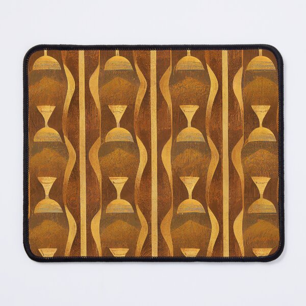 Item preview, Vintage Golden And Coppery-Brown Art Deco Pattern designed and sold by DEC02.