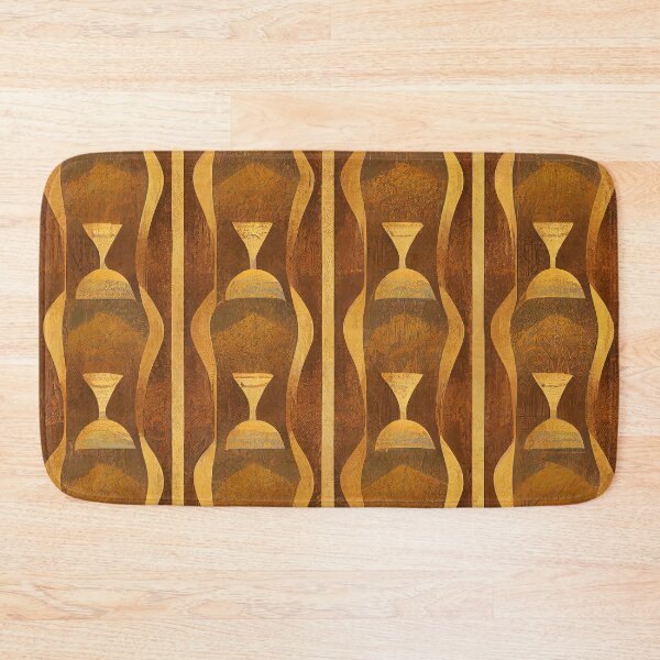 Item preview, Vintage Golden And Coppery-Brown Art Deco Pattern designed and sold by DEC02.