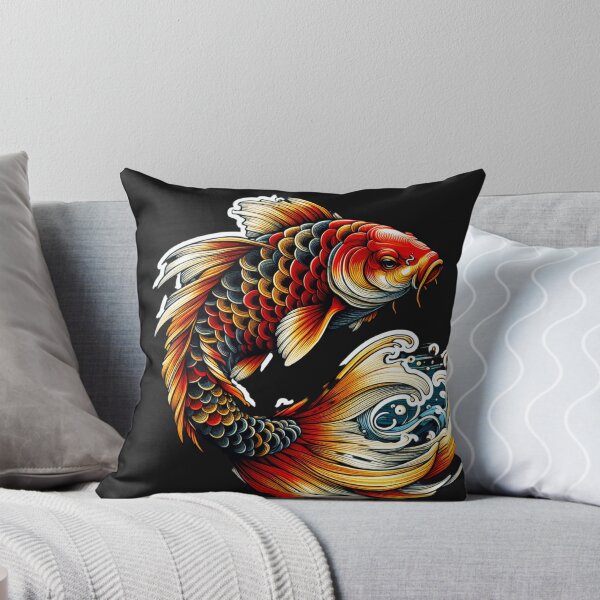 Item preview, Colorful Koi Fish Design designed and sold by HippieFarms11.