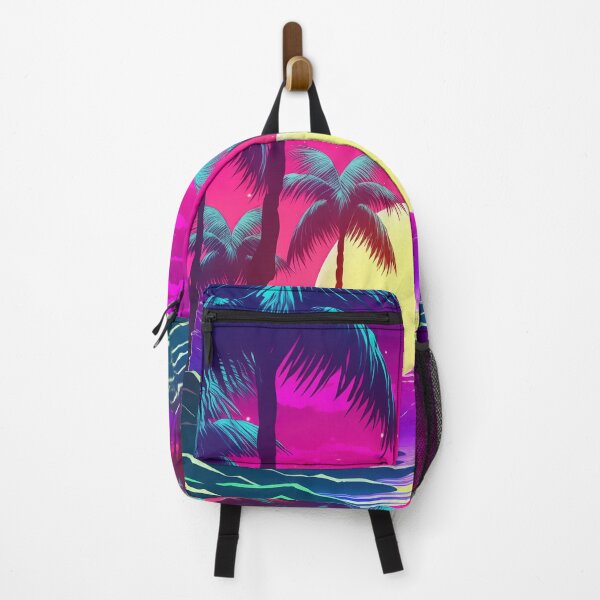 Item preview, Neon Horizon Rhythms: Abstract Retrowave Odyssey designed and sold by Mullet Monkey.
