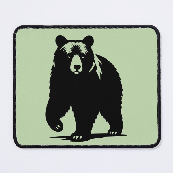 Item preview, Grizzly Bear Silhoutte | Wild Animals | Silhoutte Animals designed and sold by SnuggleSafari.