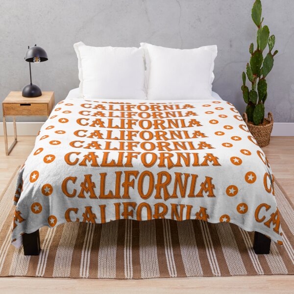 Item preview, Algerian CALIFORNIA Starbanner Inflated Transparent Orange & Black Outline by Mistah Wilson designed and sold by The Street Sign Store.