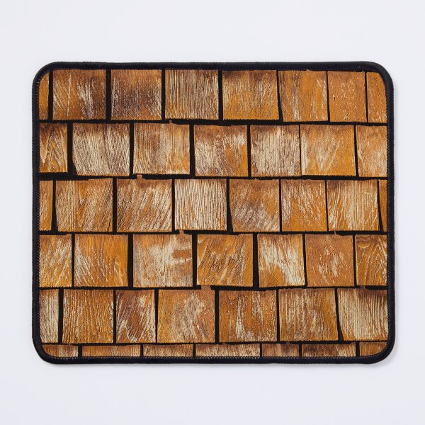 Item preview, "Close-up of Rustic Wooden Shingle Texture" designed and sold by ADAG-ART.