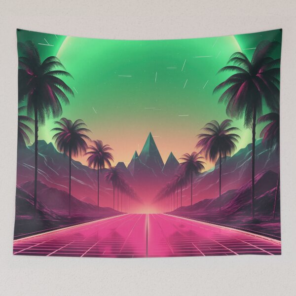 Item preview, Synthetic Nebula: Abstract Futurist Synth Visions designed and sold by Mullet Monkey.