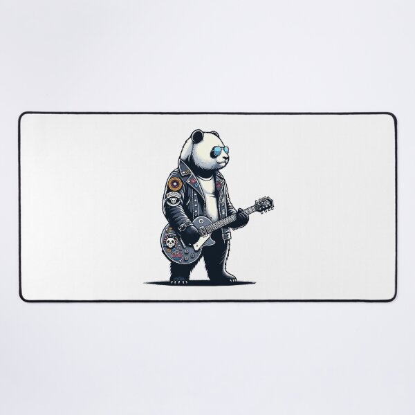 Item preview, Rock Star Panda Guitarist - Cool Music and Electric Guitar designed and sold by TKsTees.