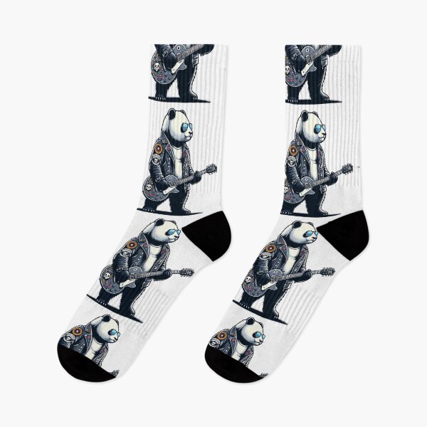 Item preview, Rock Star Panda Guitarist - Cool Music and Electric Guitar designed and sold by TKsTees.