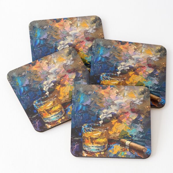 Item preview, Infinite Palette- Exploring Vivid Cubism, Fauvism, and Impressionism in Whiskey and Cigar designed and sold by OlfactoART Studio.