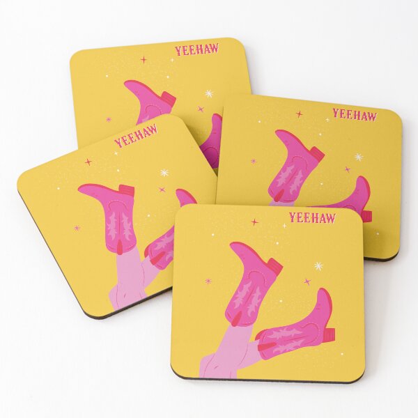 Item preview, Hot Pink Cowboy Boots in the Air - Yeehaw! designed and sold by CourtneyMayo.