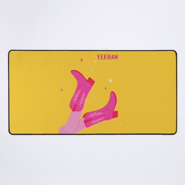 Item preview, Hot Pink Cowboy Boots in the Air - Yeehaw! designed and sold by CourtneyMayo.