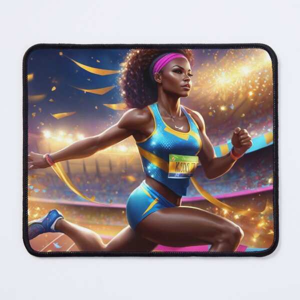Item preview, Botswana's Fastest Hurdler designed and sold by Toonlympics.