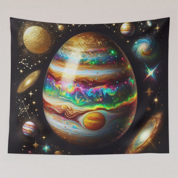 Item preview, Jupiter's Marvelous Easter Eggs designed and sold by zzz888.