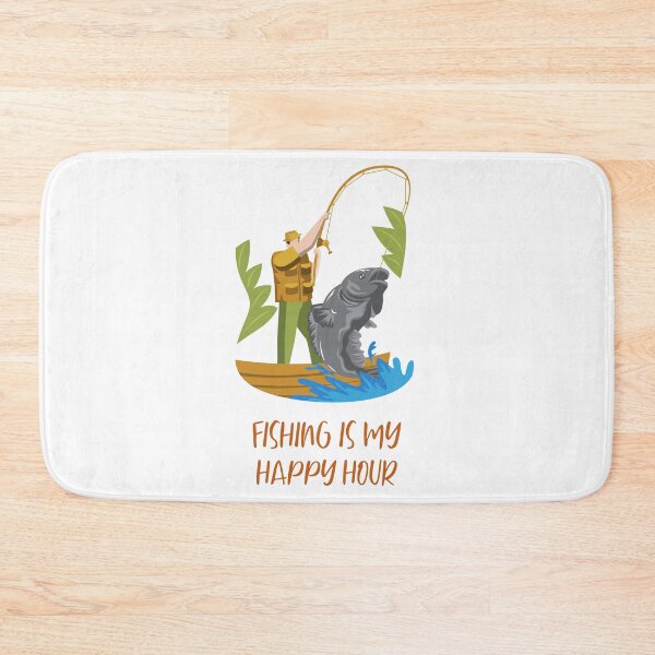 Item preview, Fishing is my happy hour designed and sold by designsbychrisp.