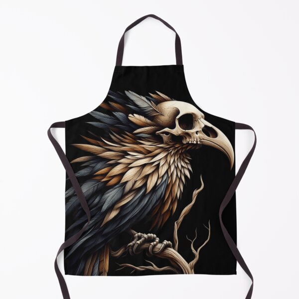 Item preview, Skull with Feathers designed and sold by MysticForest18.