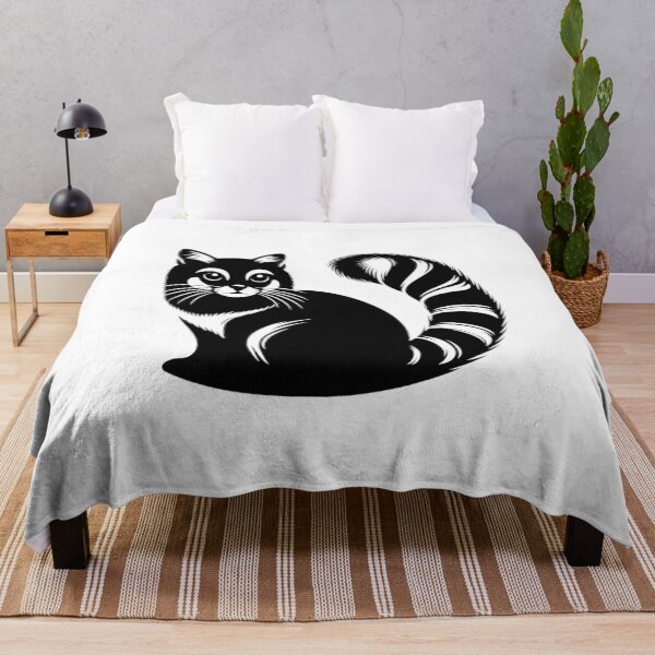 Item preview, Ring-Tailed Cat Silhoutte | Wild Animals | Silhoutte Animals designed and sold by SnuggleSafari.