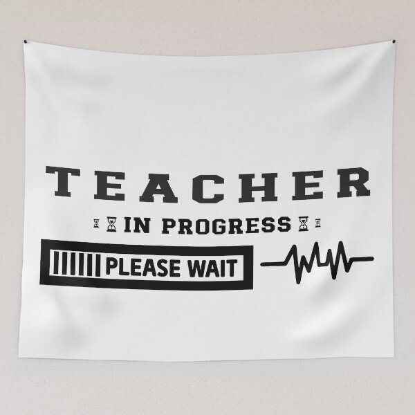 Item preview, Teacher is progress please wait designed and sold by perfect-radius.