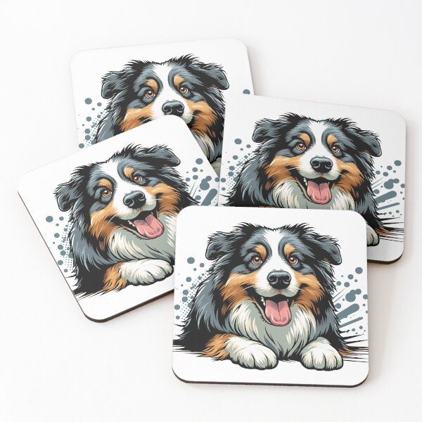 Item preview, Australian Shepherd cute designed and sold by Suukunna.