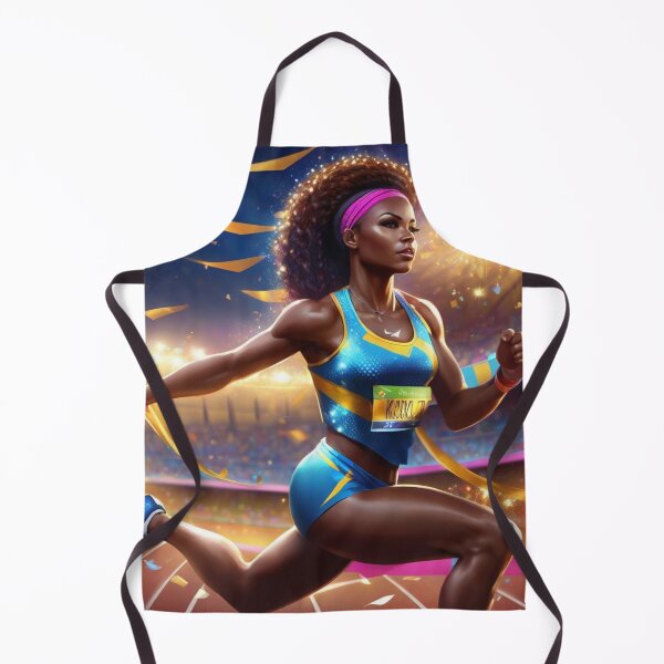 Item preview, Botswana's Fastest Hurdler designed and sold by Toonlympics.