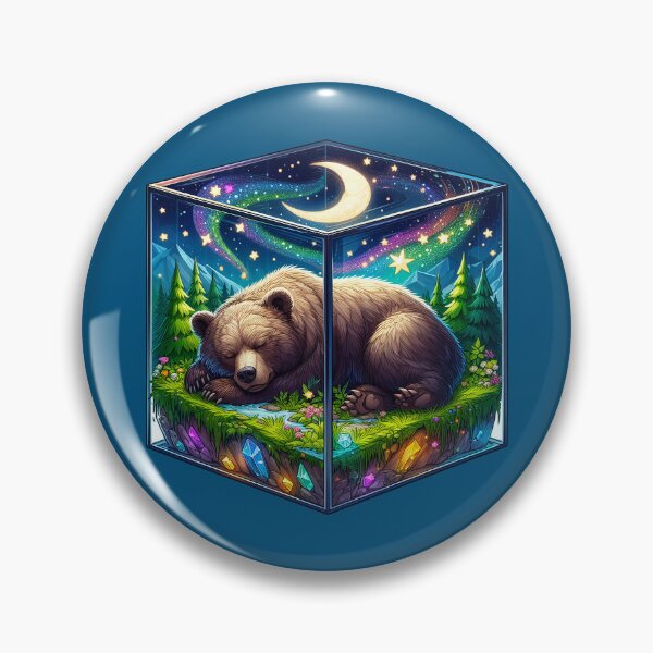 Item preview, Sweet Dreams (Grizzly Bear) designed and sold by stickyfoot.