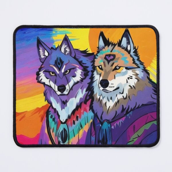 Item preview, The Wolves designed and sold by WestCoastArtsy.