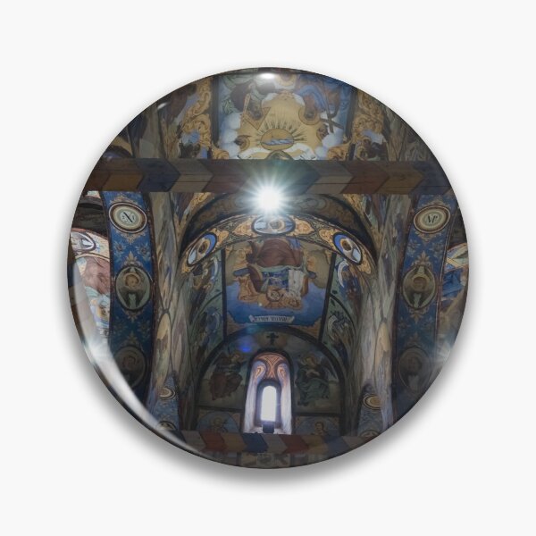 Item preview, Glorious Iconographic Murals in an Eastern Orthodox Monastery Church designed and sold by Georgia Mizuleva.