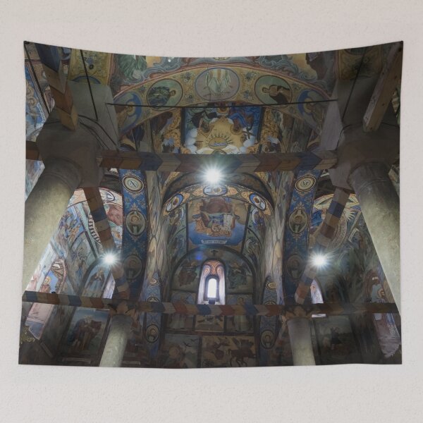 Item preview, Glorious Iconographic Murals in an Eastern Orthodox Monastery Church designed and sold by Georgia Mizuleva.