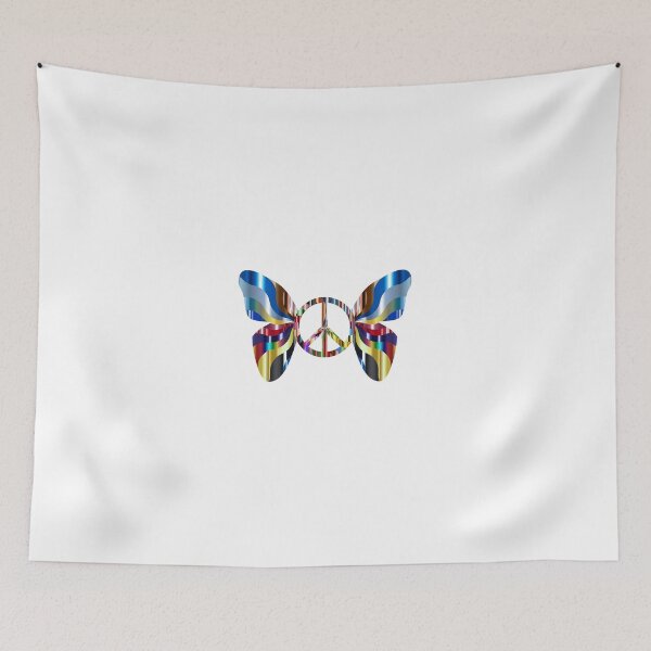 Item preview, Groovy Peace Butterfly Metallic designed and sold by ridthestigma.