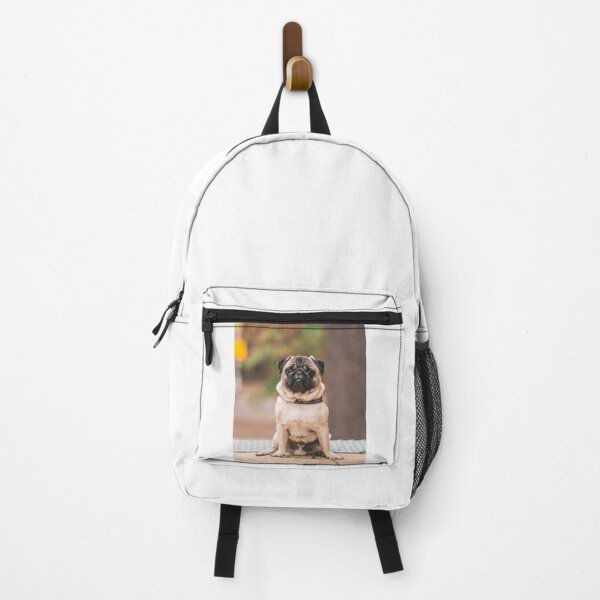 Item preview, Cute Sitting Pug Dog designed and sold by VanGaldo.
