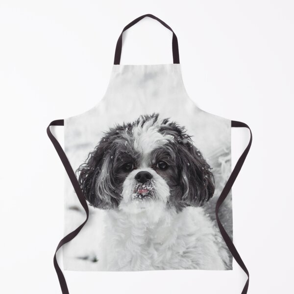 Item preview, Black And White Shih Tzu Photo designed and sold by TheAnimalZ00.