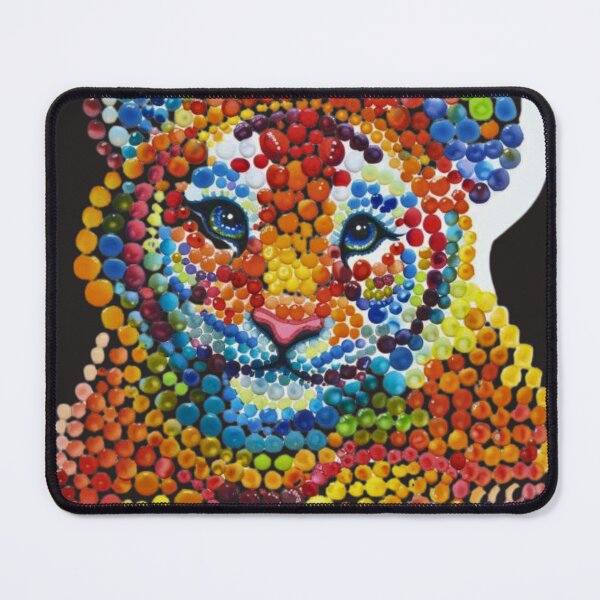 Item preview, Sticker tigerpoint Cuit designed and sold by tounm.