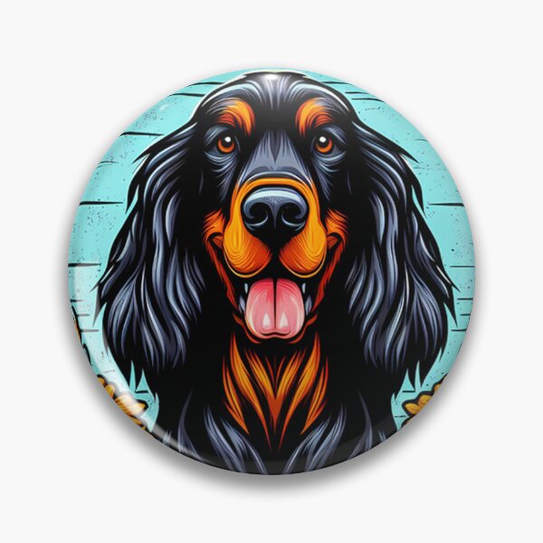 Item preview,  Gordon Setter Dog Personal Stalker Funny Meme designed and sold by Tamer ⭐⭐⭐⭐⭐.