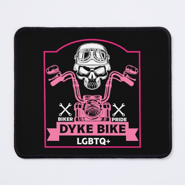 Item preview, Dyke Bike Bikers Gay Pride designed and sold by happygiftideas.