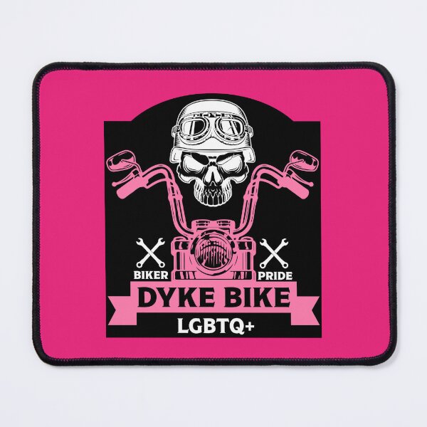 Item preview, Dyke Bike Bikers Gay Pride designed and sold by happygiftideas.