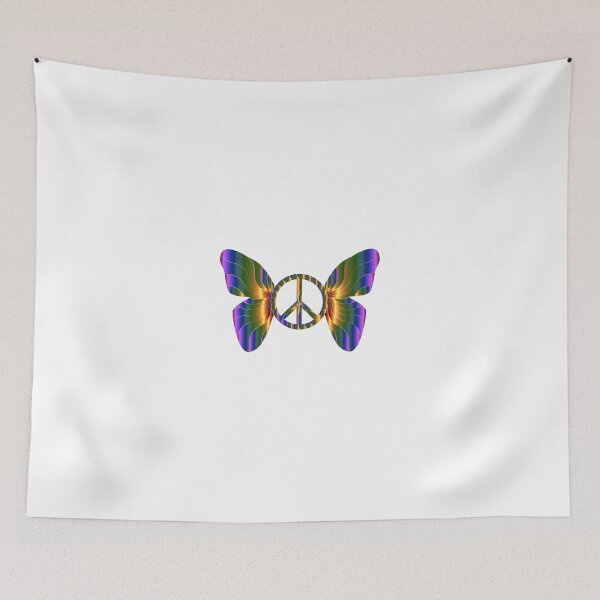Item preview, Groovy Funky Peace Butterfly designed and sold by ridthestigma.