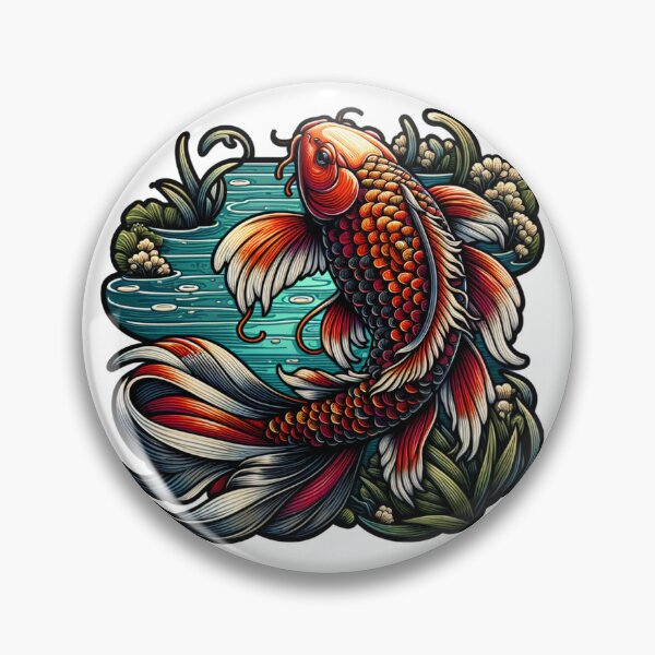 Item preview, Koi Fish Design designed and sold by HippieFarms11.