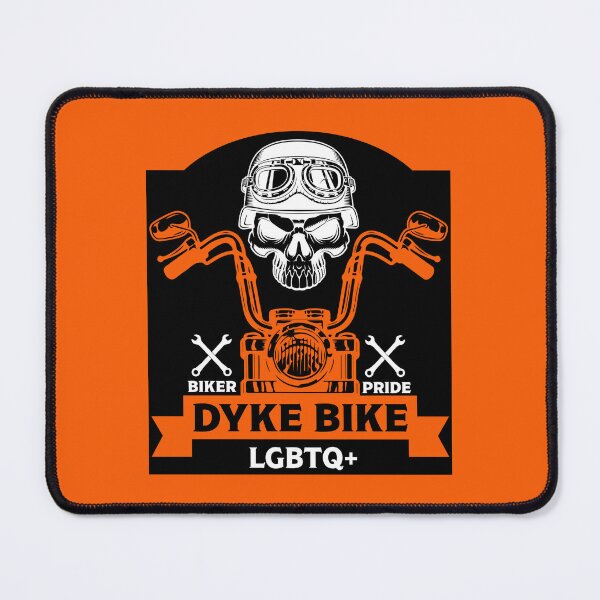 Item preview, Dyke Bike Bikers Gay Pride designed and sold by happygiftideas.