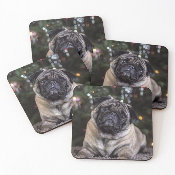Item preview, Head Tilting Pug Dog designed and sold by VanGaldo.