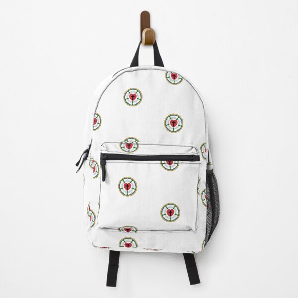 Item preview, Lutheran Church Rose Heart Cross Logo designed and sold by AmenAmenAmen.