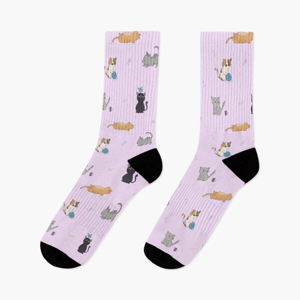 Item preview, Cute Cats Pattern - Pink designed and sold by Juna-Studio.