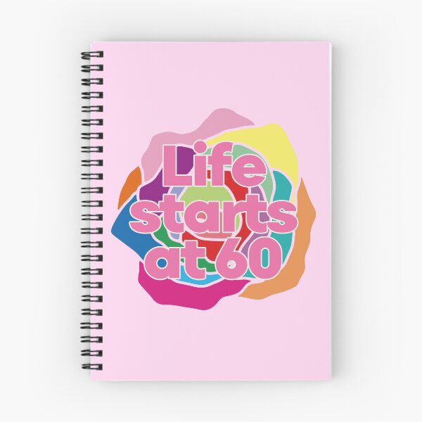 Item preview, Happy 60th Birthday - Life starts at 60  designed and sold by EunsooLee.