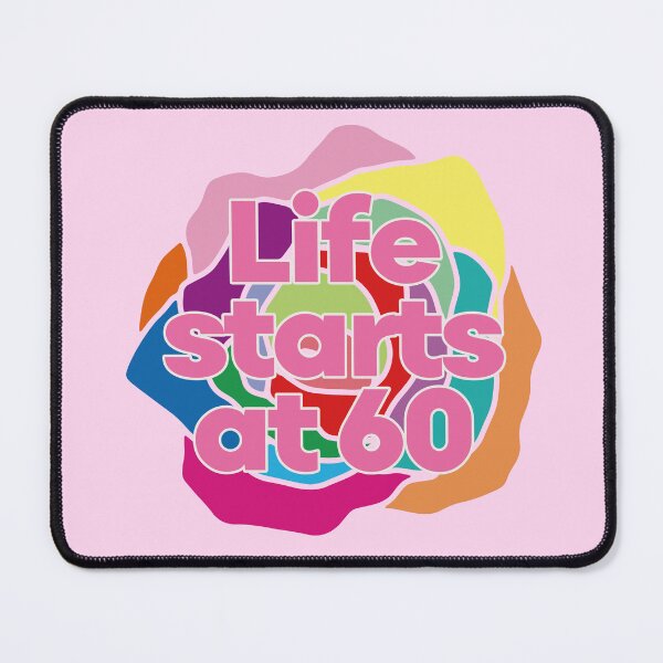 Item preview, Happy 60th Birthday - Life starts at 60 designed and sold by EunsooLee.