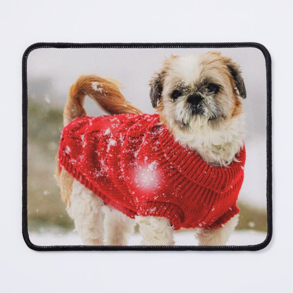 Item preview, Shih Tzu Puppy In Snow designed and sold by TheAnimalZ00.