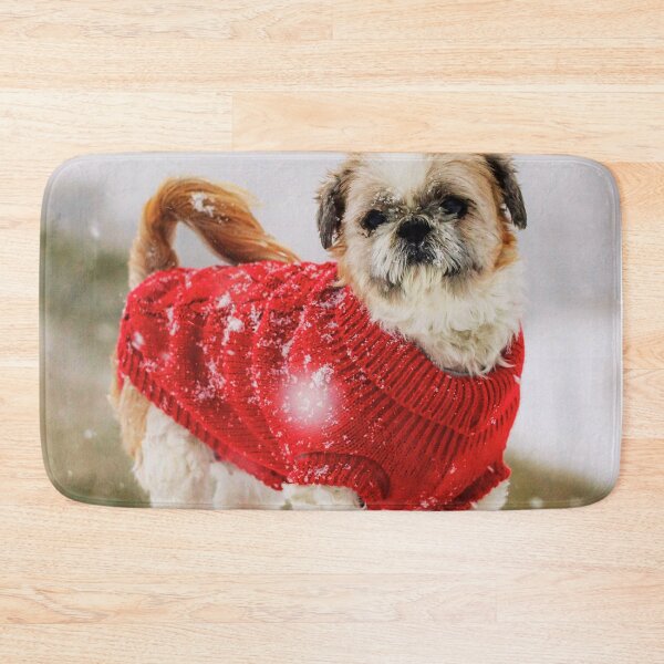 Item preview, Shih Tzu Puppy In Snow designed and sold by TheAnimalZ00.