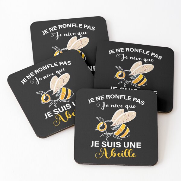 Item preview, I Don't Snore I'm A Bee French Memes designed and sold by ArabCorner.