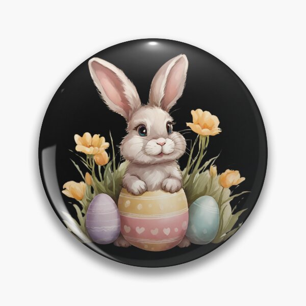 Item preview, Happy Easter - Sweet little Easter bunny in the grass designed and sold by Patric Wurzer.