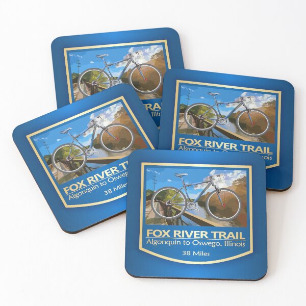 Item preview, Fox River Trail (bike2)) designed and sold by curranmorgan.