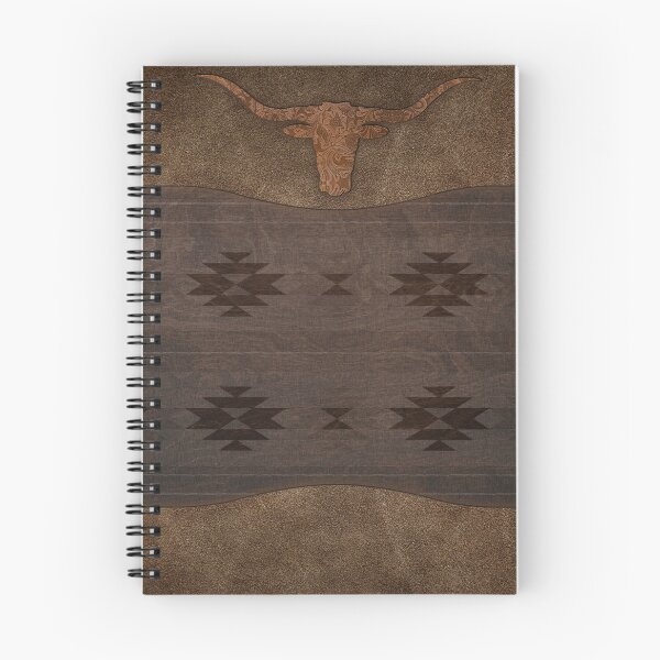 Item preview, Longhorn Aztec and Suede Southwest Ranch Design designed and sold by whds.