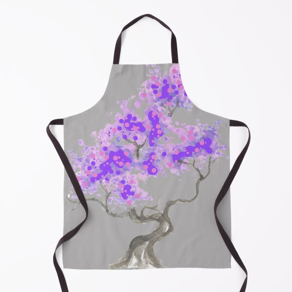 Item preview, Japanese Water Color Tree - purple tree, japanese style designed and sold by abeautifulife.