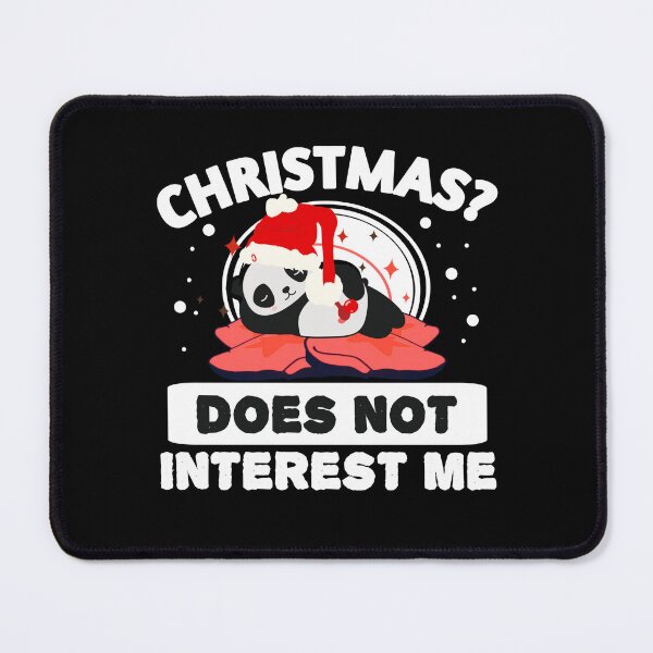 Item preview, No Christmas funny panda Christmas bear designed and sold by vibeno1.